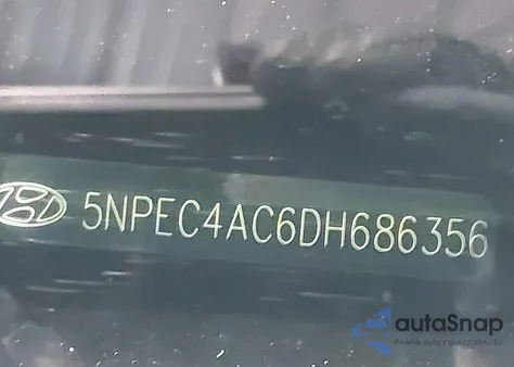 2013 Hyundai Sonata Se из США, поврежденный, VIN 5NPEC4AC6DH686356